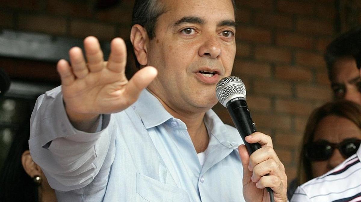 Then-U.S. Rep. David Rivera spoke at a fundraiser in 2012.