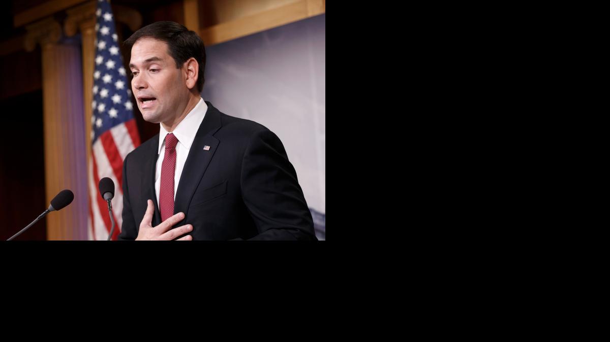 
In an interview with Florida reporters, Sen. Marco Rubio downplayed the complications from a possible presidential run against his mentor and friend, former Gov. Jeb Bush. “People who have worked together in the past, people who are friends, have ended up running for the office of the presidency,” he said.
