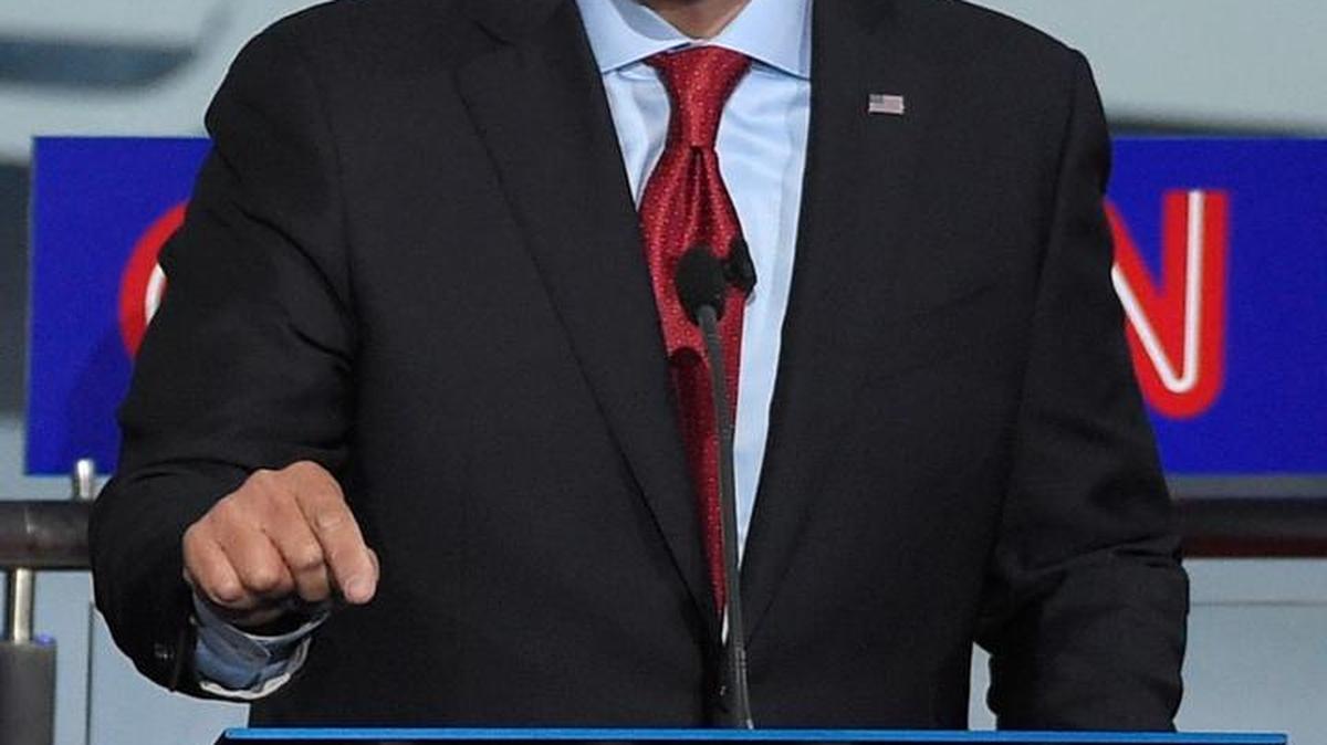 
Sen. Marco Rubio speaks during the CNN Republican presidential debate at the Ronald Reagan Presidential Library and Museum last week.
