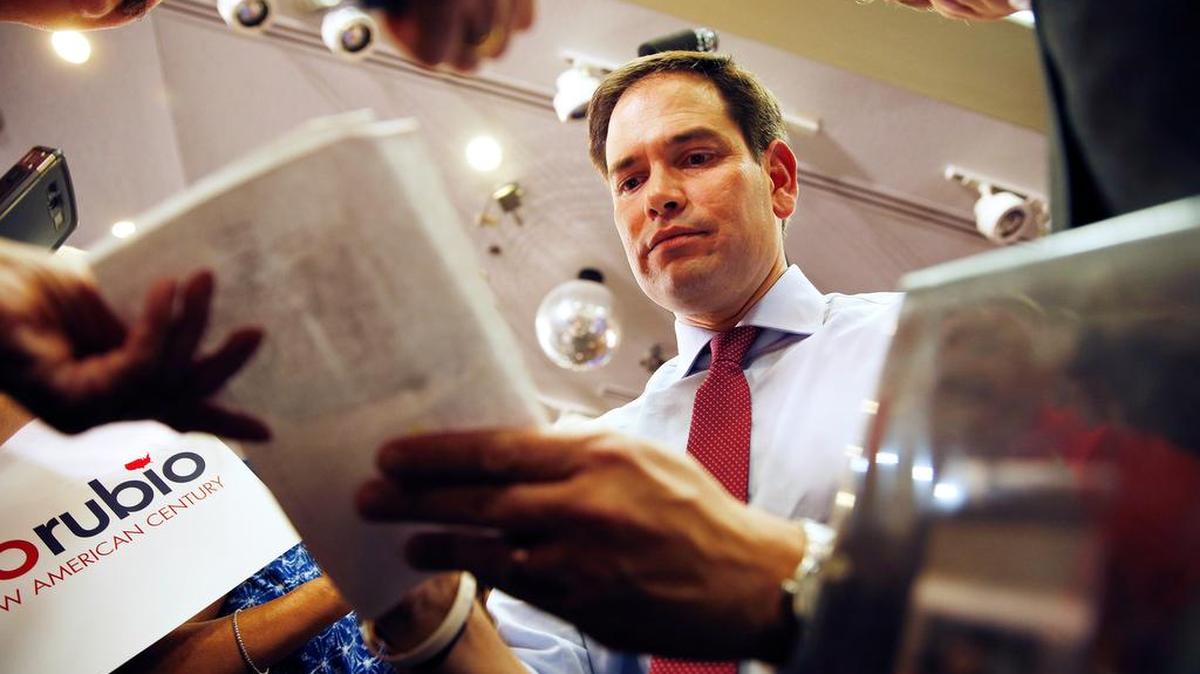 Opposition researchers were quick to go after Sen. Marco Rubio, R-Florida, seen Thursday in Las Vegas, after an appearance on the ‘Today’ show last week.