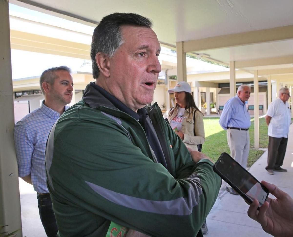 Miami Commission candidate Joe Carollo is campaigning to return to elected office in the city. He said he believes the mayor-elect when he says he’s staying out of the race.