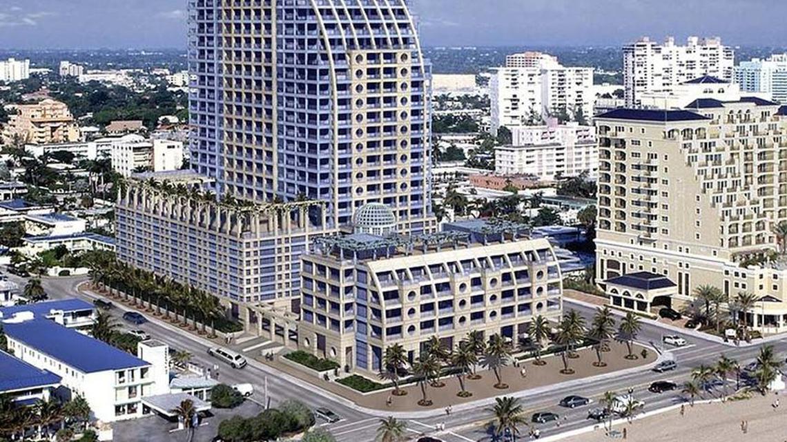 Trump International Hotel & Tower Fort Lauderdale, as it was presented by developers.