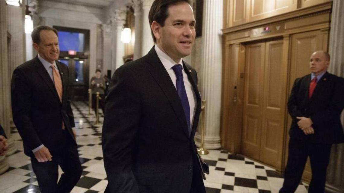 Sen. Marco Rubio, R-Fla., proposed a 22 percent corporate tax rate to pay for an expanded child tax credit.