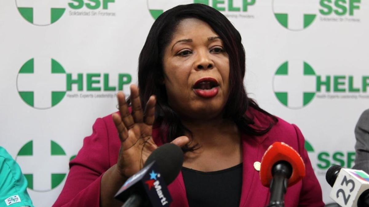 State Sen. Daphne Campbell, D-North Miami Beach, has thousands of dollars in debt that she did not include on her financial disclosure statements.