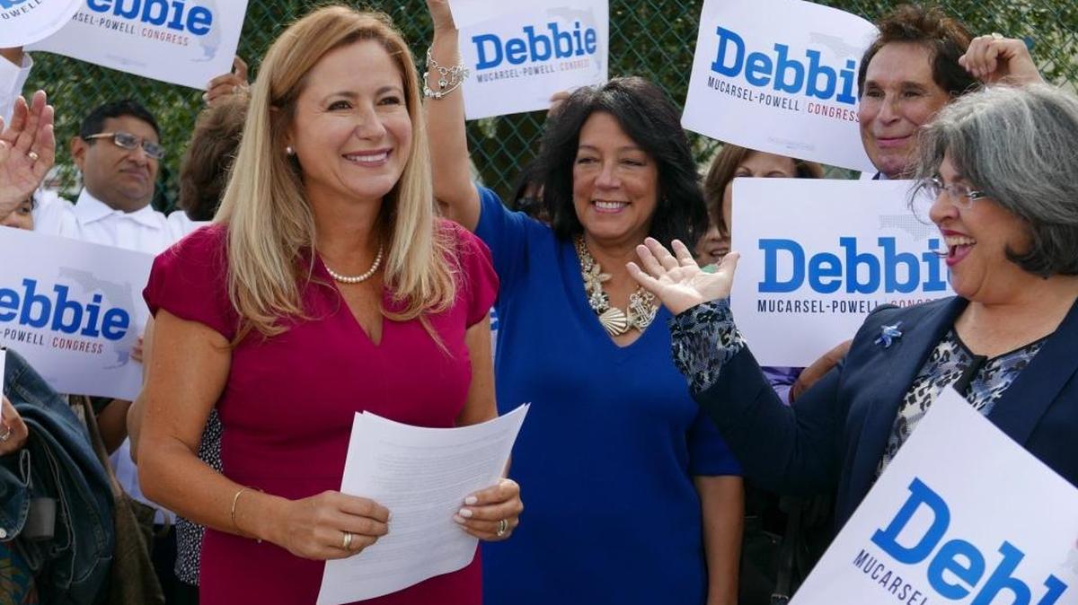 Democratic challenger Debbie Mucarsel-Powell defeated Republican incumbent Rep. Carlos Curbelo.