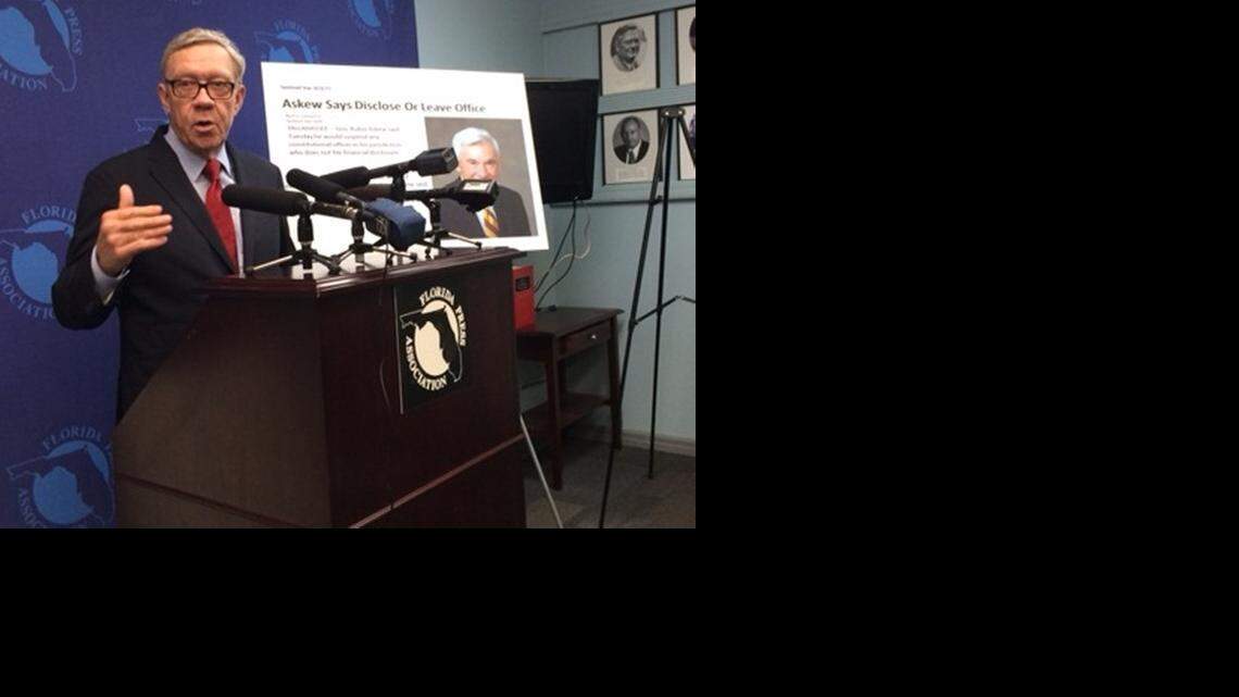 
Gov. Rick Scott has failed to report more than $200 million in assets on his state financial disclosure form in violation of the Florida Constitution, Democratic attorney general candidate George Sheldon alleges in a lawsuit filed Wednesday. Sheldon, a former deputy attorney general under Bob Butterworth, is running against Republican Pam Bondi and discussed the lawsuit at a press conference in Tallahassee on Wednesday morning. His lawsuit, filed in Leon County just weeks before Election Day, accuses the governor of relying on a “web of complex financial arrangements” to shift investments and hide his “financial interests from public view.” 
