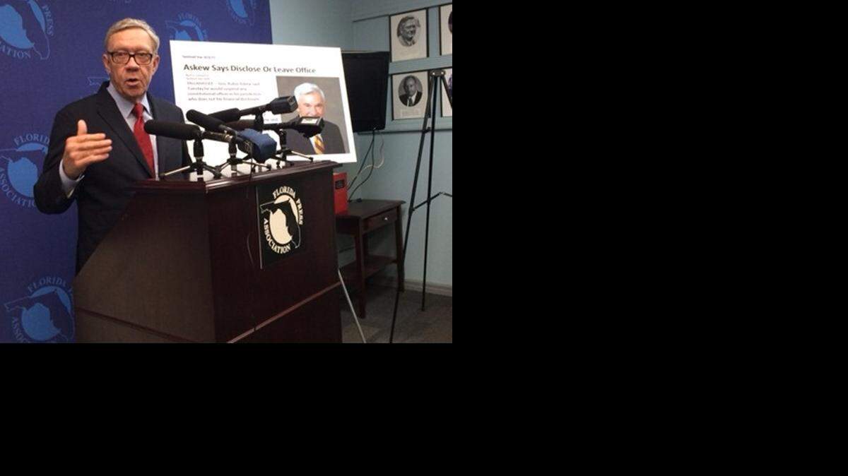 
Gov. Rick Scott has failed to report more than $200 million in assets on his state financial disclosure form in violation of the Florida Constitution, Democratic attorney general candidate George Sheldon alleges in a lawsuit filed Wednesday. Sheldon, a former deputy attorney general under Bob Butterworth, is running against Republican Pam Bondi and discussed the lawsuit at a press conference in Tallahassee on Wednesday morning. His lawsuit, filed in Leon County just weeks before Election Day, accuses the governor of relying on a “web of complex financial arrangements” to shift investments and hide his “financial interests from public view.” 
