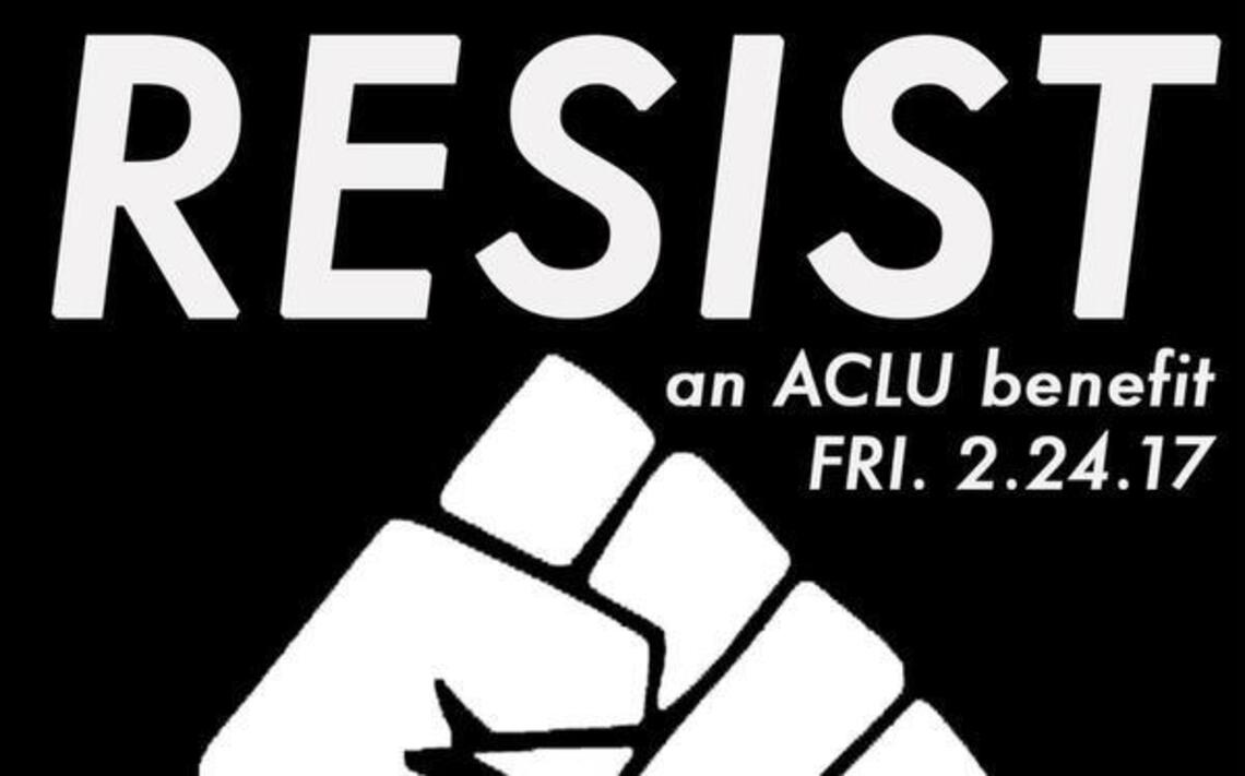 ACLU town hall to follow anti-Trump ‘Resist’ musical benefit at Churchill’s Pub