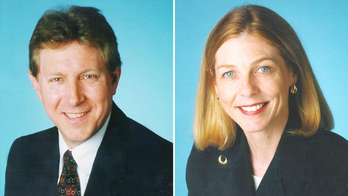 Marty and Jane Raskin, Miami lawyers who have joined the legal defense team for President Donald Trump