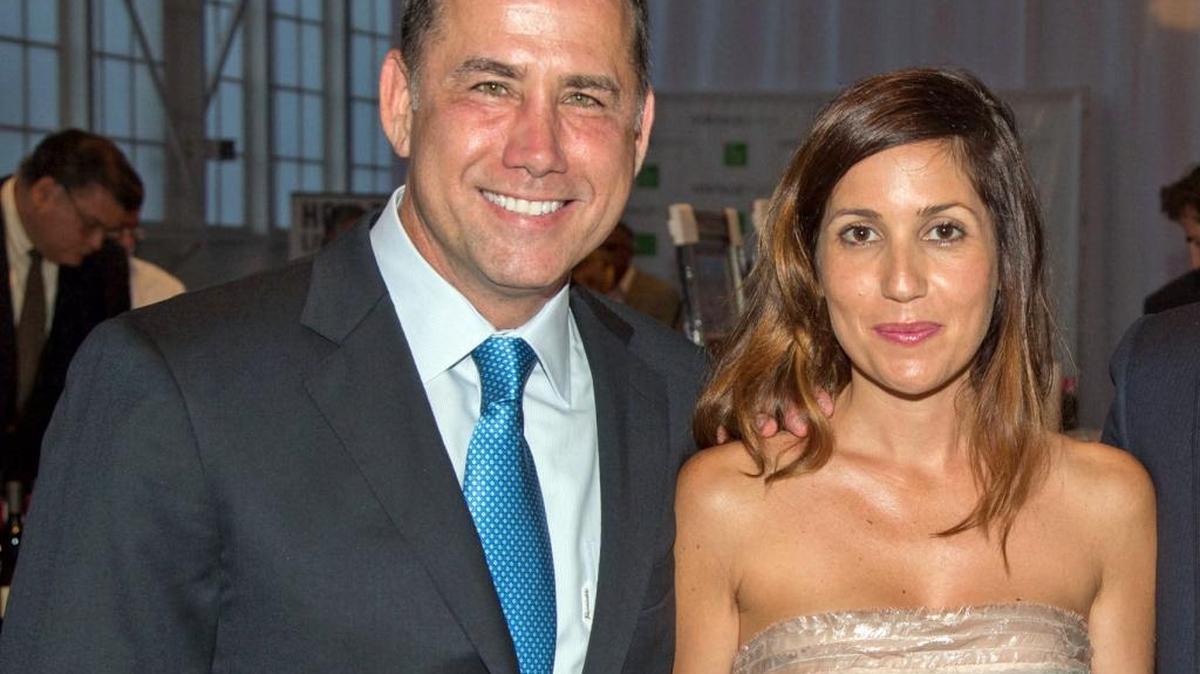 Philip Levine and Caro Murciano at a charity event in 2013.