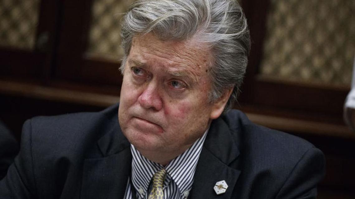 White House chief strategist Steve Bannon