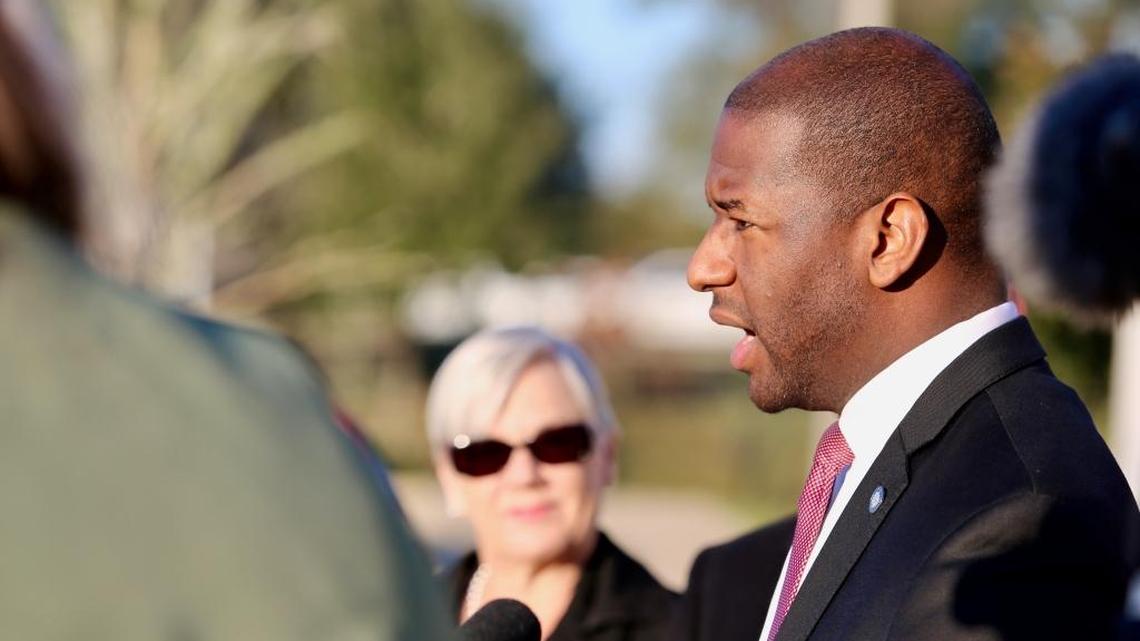 Tallahassee Mayor and Democratic gubernatorial candidate Andrew Gillum announced Friday that both his campaign manager Phillip Thompson and deputy campaign manager and finance director Brice Barnes were leaving his operation.