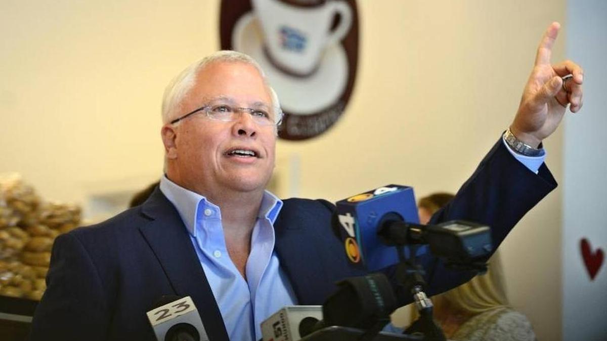 Gov. Rick Scott named Republican Carlos Beruff, a home-builder, to serve as chairman of the powerful Constitution Revision Commission. Beruff unsuccessfully challenged U.S. Sen. Marco Rubio for the GOP nomination in 2016. Here he held a press conference at Vicky Bakery in Miami, Feb. 29, 2016.