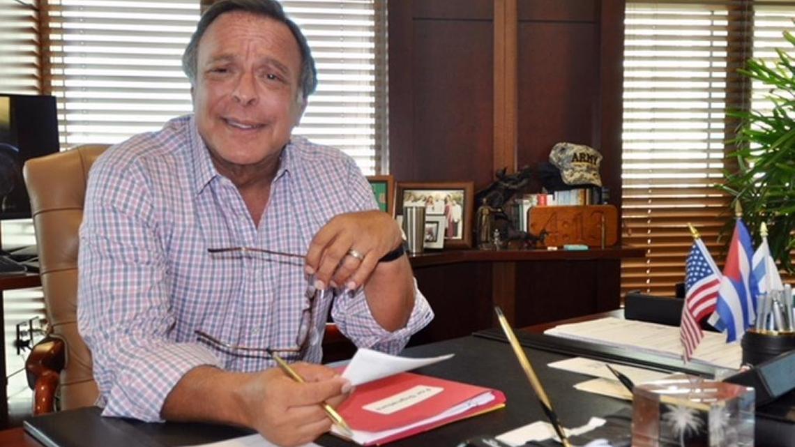 MBF Healthcare Partners Chairman Mike Fernandez in his Coral Gables office on Feb. 22, 2018.