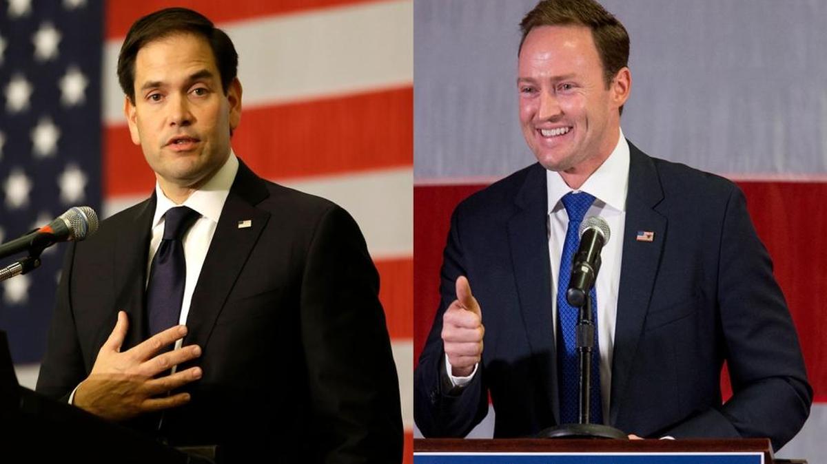 U.S. Sen. Marco Rubio, left, and U.S. Rep. Patrick Murphy.