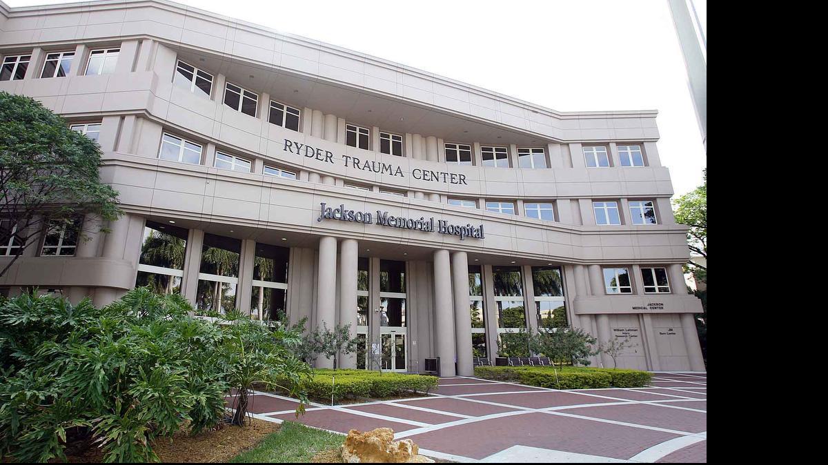 
Ryder Trauma Center at Jackson Memorial Hospital. 
