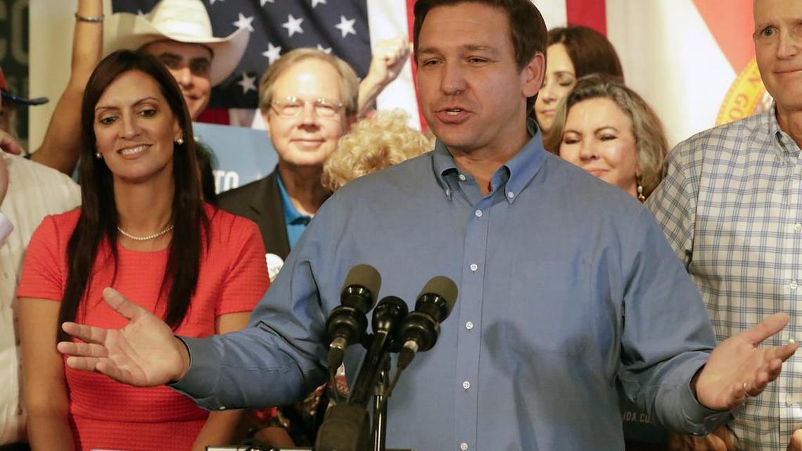 Florida Republican gubernatorial candidate Ron DeSantis