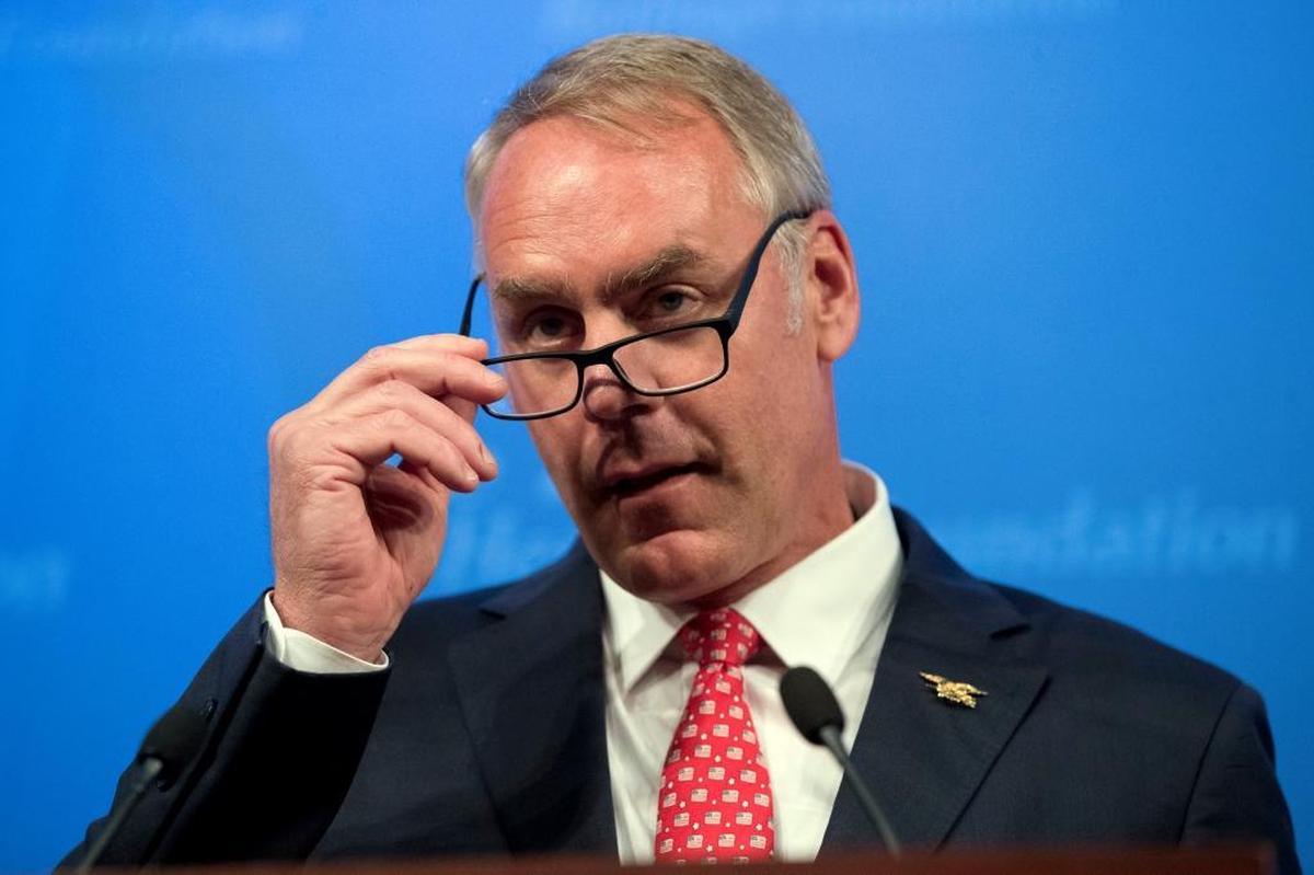 Interior Secretary Ryan Zinke