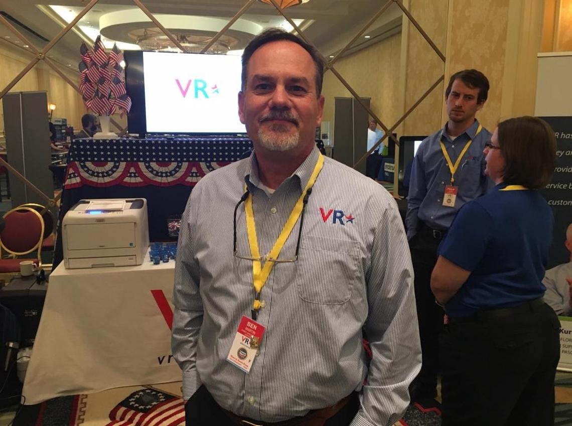 Ben Martin is chief operating officer of VR Systems, the Florida firm targeted by a Russian phishing attack in 2016.