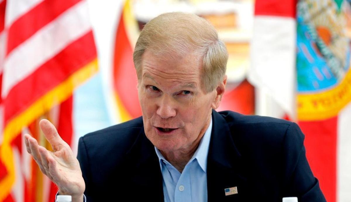 Florida Democratic Sen. Bill Nelson. Florida Gov. Rick Scott, a Republican, announced Monday he’s running against Nelson.