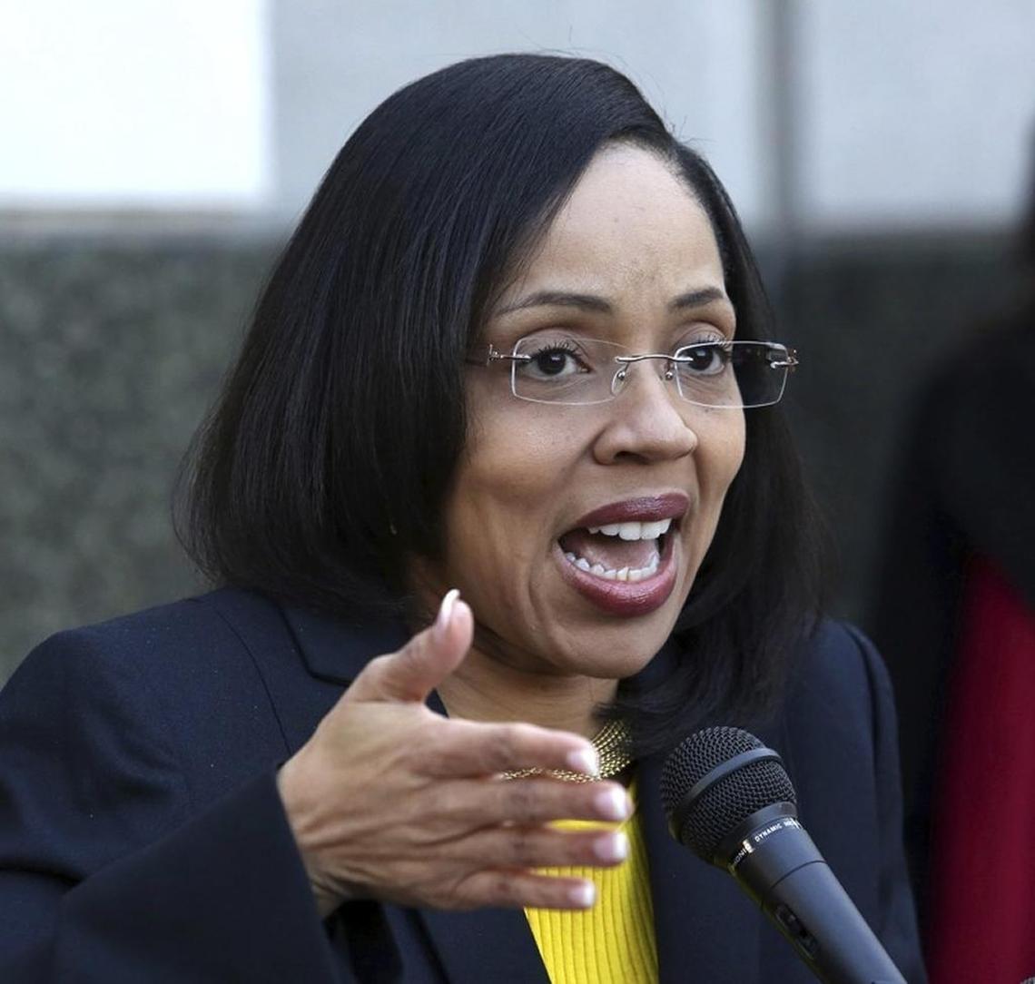 Aramis Ayala, the state attorney in Orange and-Osceola counties