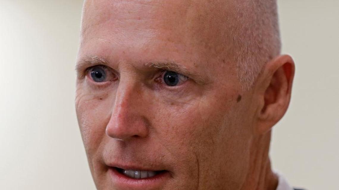 
In a rare occurrence, the other three Cabinet members outvoted Gov. Rick Scott. 
