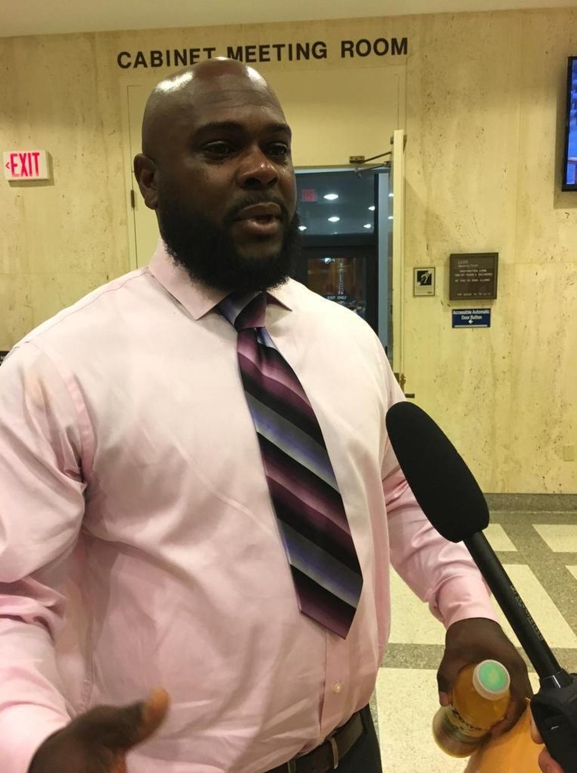 Detravious Smith, 37, of Orlando, spent years trying to regain the right to vote, and finally succeeded.