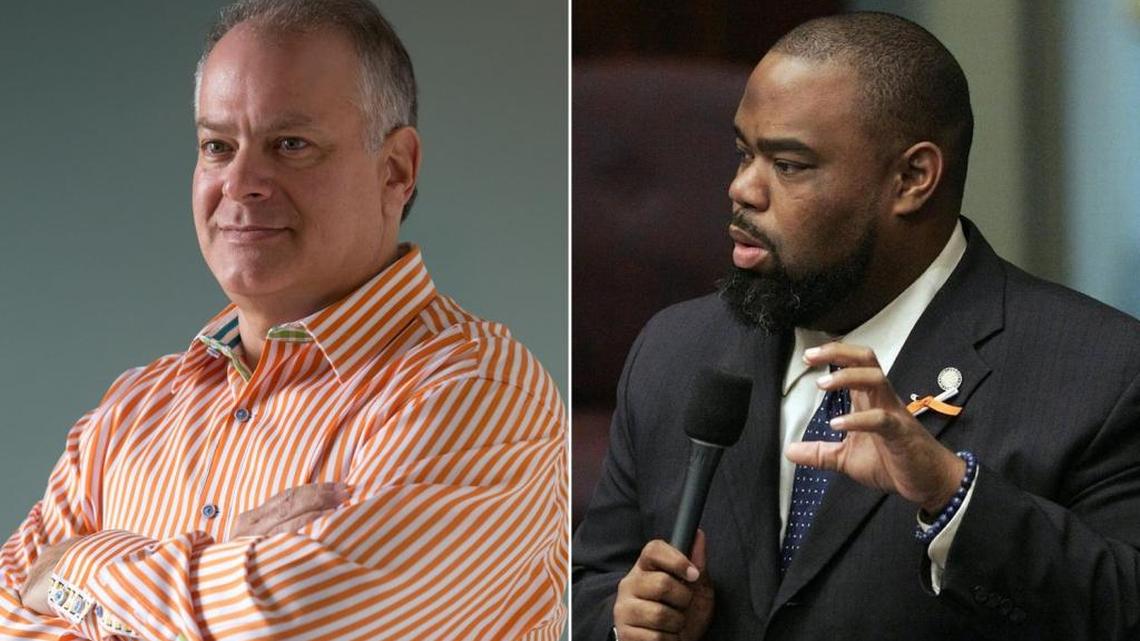 Coconut Grove developer and Democratic Party fundraiser Stephen Bittel, left, and former state Sen. Dwight Bullard, right, might be possible contenders for the role of Miami-Dade Democratic Party committeeman.