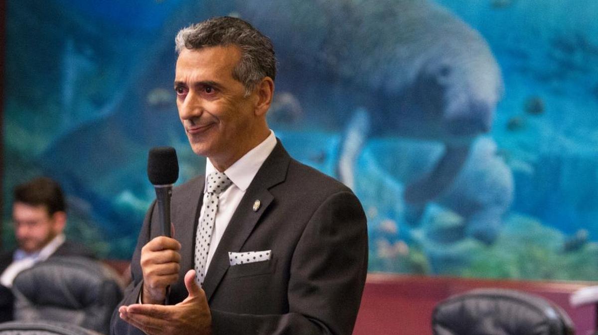 Former Rep. Robert Asencio, D-Miami, seen on the floor of the Florida House of Representatives on May 8, 2017, will not run for Florida Senate.