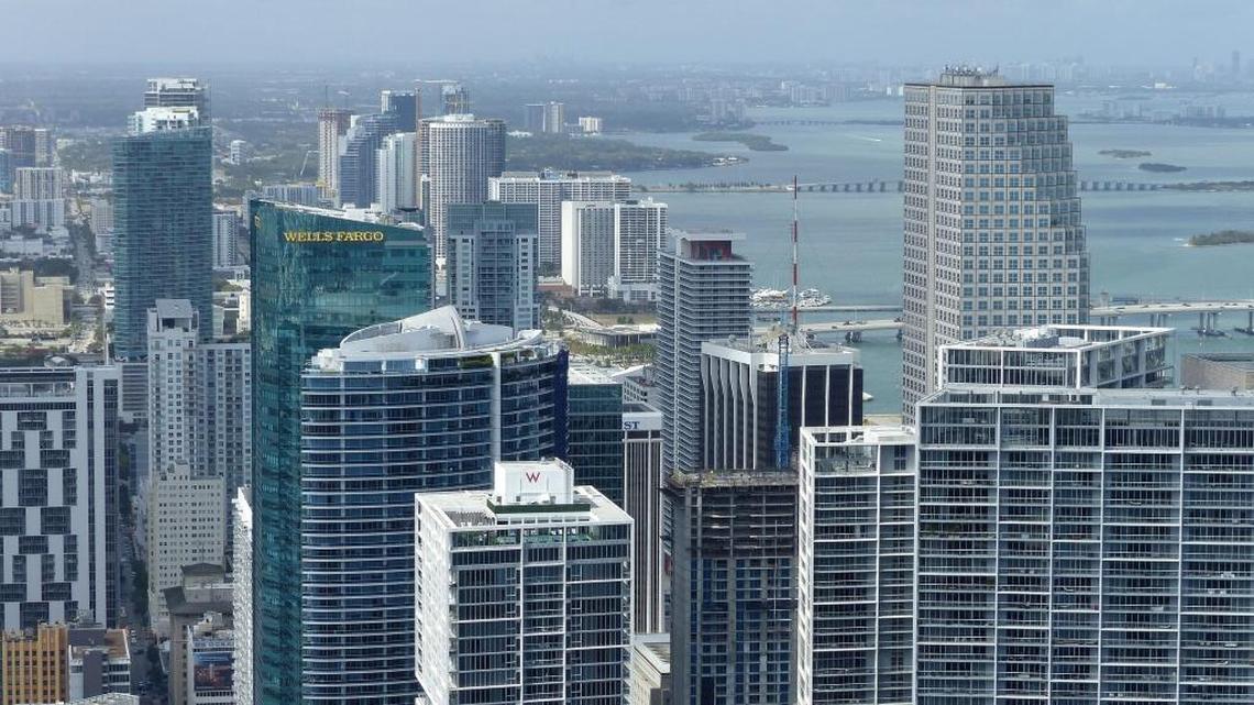 Here’s a view of the growing Miami skyline from April 12, 2017. The proposed homestead amendment would lower property tax bills for owners who occupy a house, condo or townhouse as their primary legal residence.