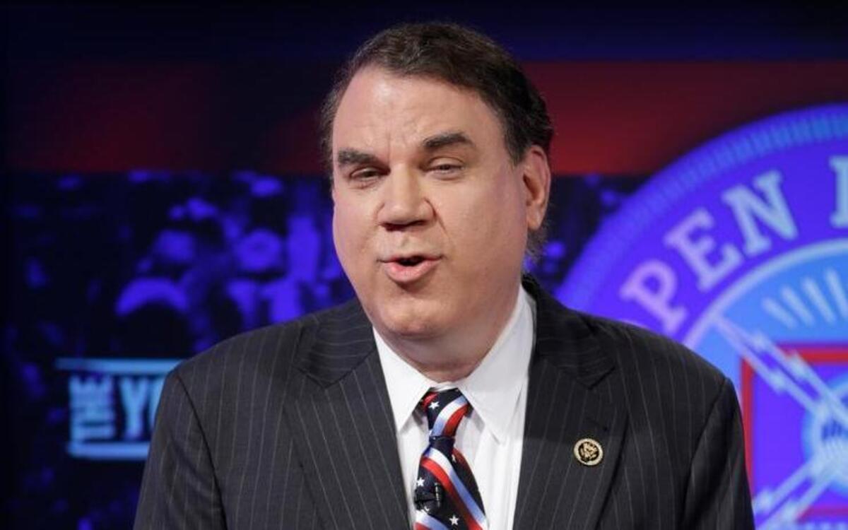 U.S. Rep. Alan Grayson, D-Orlando, answers a question as he takes part in an open debate for the U.S. Senate, Monday, April 25, 2016, in Orlando. Grayson is under fire about newly surfaced allegations of domestic violence made by his ex-wife in the past.