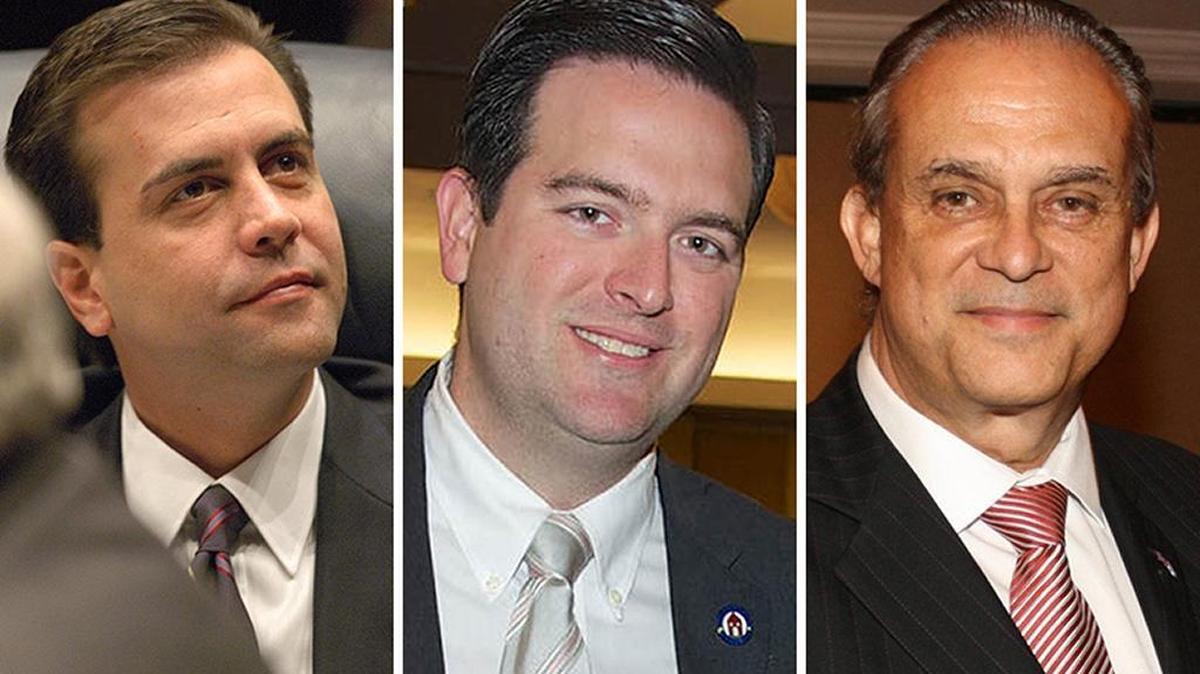 Former Sen. Alex Diaz de la Portilla, Rep. Jose Felix Diaz and attorney Lorenzo Palomares are competing in the Republican primary for Senate District 40.