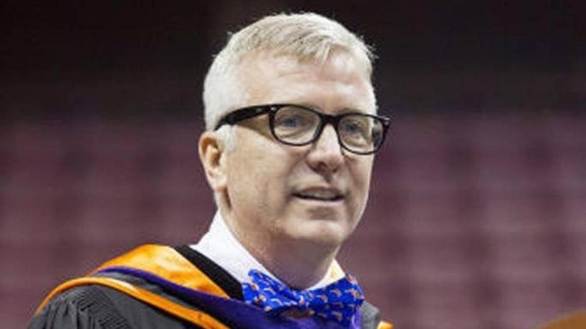 Even though he’s a ‘double Gator,’ U.S. District Judge Mark Walker delivered a commencement address for the Florida State University College of Law on May 1, 2016.