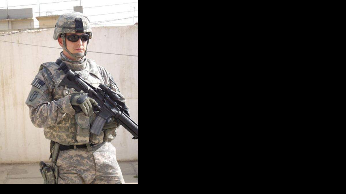 
Walter Kreitlow III, a master sergeant in the Army Reserve, says his suit is not about politics.
