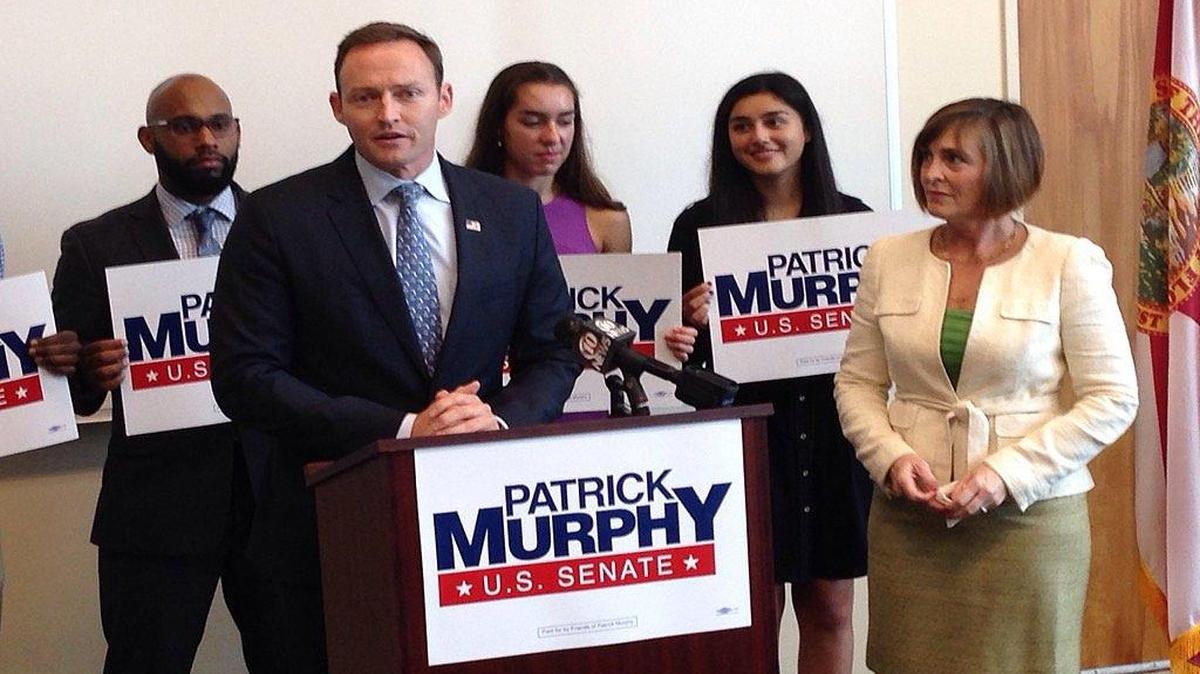 Democratic U.S. Senate candidate and U.S. Rep. Patrick Murphy held a press conference in Ybor City on Thursday to announce the endorsement of fellow U.S. Rep. Kathy Castor. Murphy had a minimal presence on the campaign trail this summer until a couple weeks ago.
