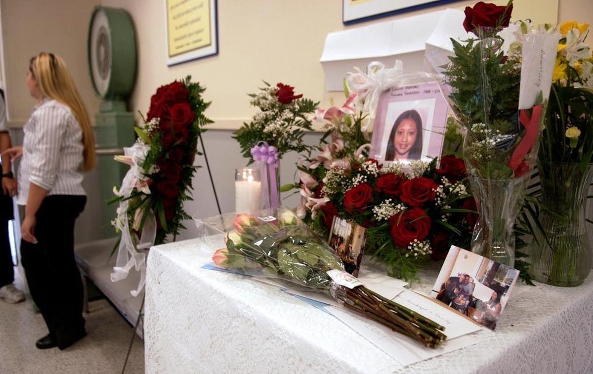 After her body was found, a memorial was set up for Annamarie Randazzo at the Publix in Cape Coral, where she’d worked. Her death left her sister, Melissa Randazzo, reeling.