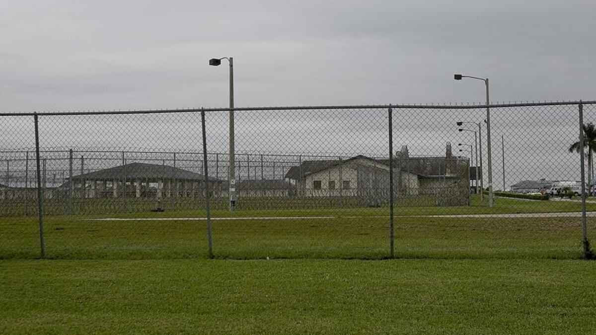 Dade Correctional Institution at 19000 SW 377th St, Homestead.