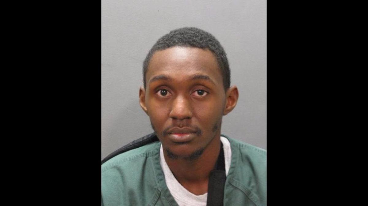 Darell Mathis, 24, was arrested by the Jacksonville Sheriff's Office and charged with armed robbery.