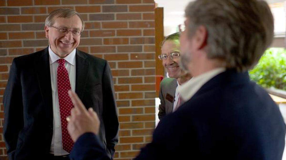 
Dr. W. Kent Fuchs, provost of Cornell University, was chosen as president of the University of Florida on Wednesday, Oct. 15, 2014.
