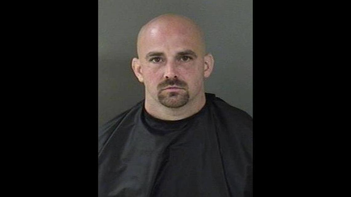 Vero Beach police charged Charles Hinckley with felony burglary on March 24, 2018. Police say he got his arm stuck in the church’s drop box after trying to steal its money.