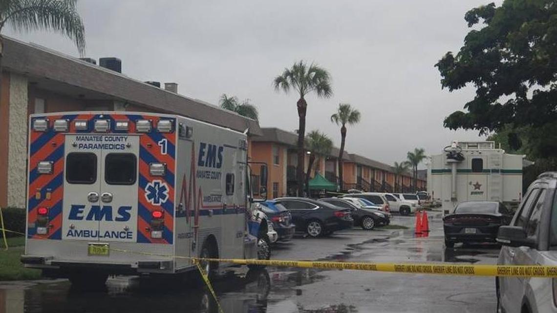Investigators with the Manatee County Sheriff’s Office work to find out what lead to an 18-year-old woman and her infant son’s deaths Sunday morning at the Avalon Square Apartments on 14th Street West. The State Fire Marshal’s Office is also investigating a fire that occurred in the apartment, which was how the bodies were discovered.