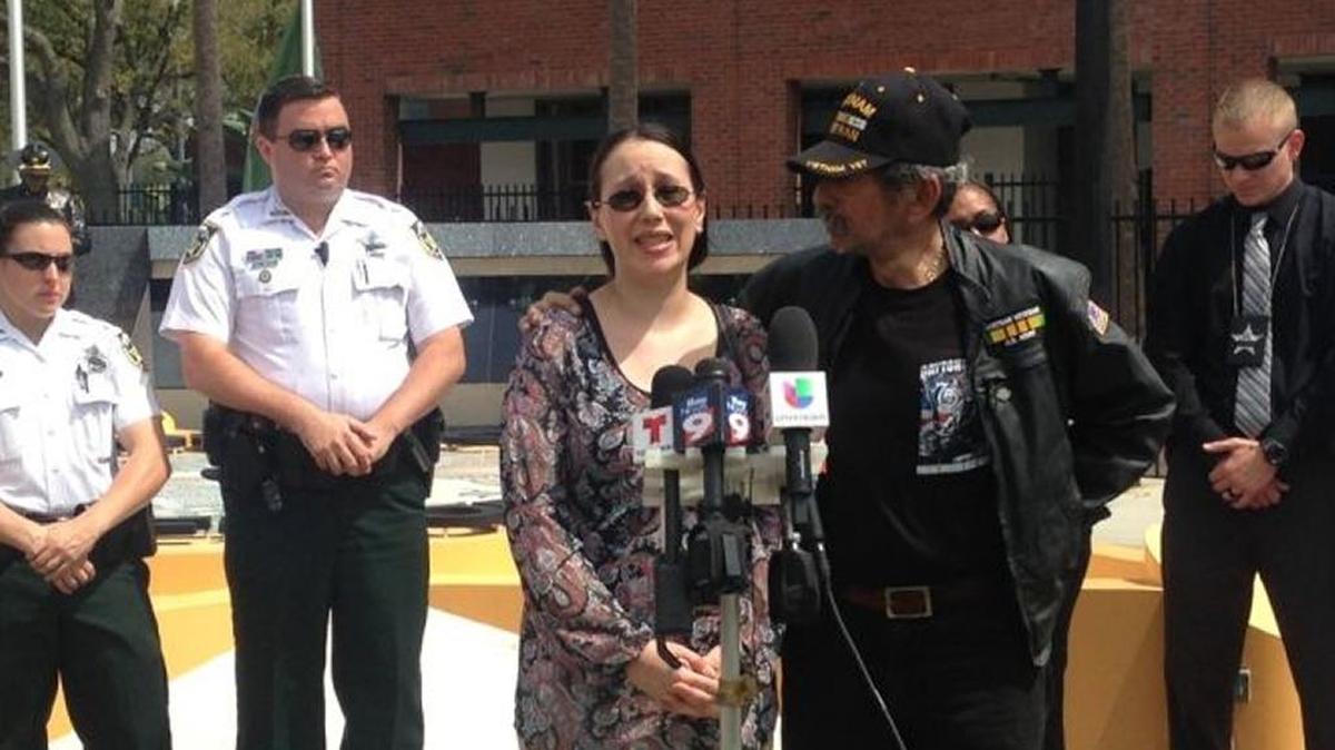 Sarah Geren said Hillsborough County sheriff’s Deputy John Kotfila pulled in front of her car at the last instant before Kotfila himself was struck and killed by a wrong-way driver.