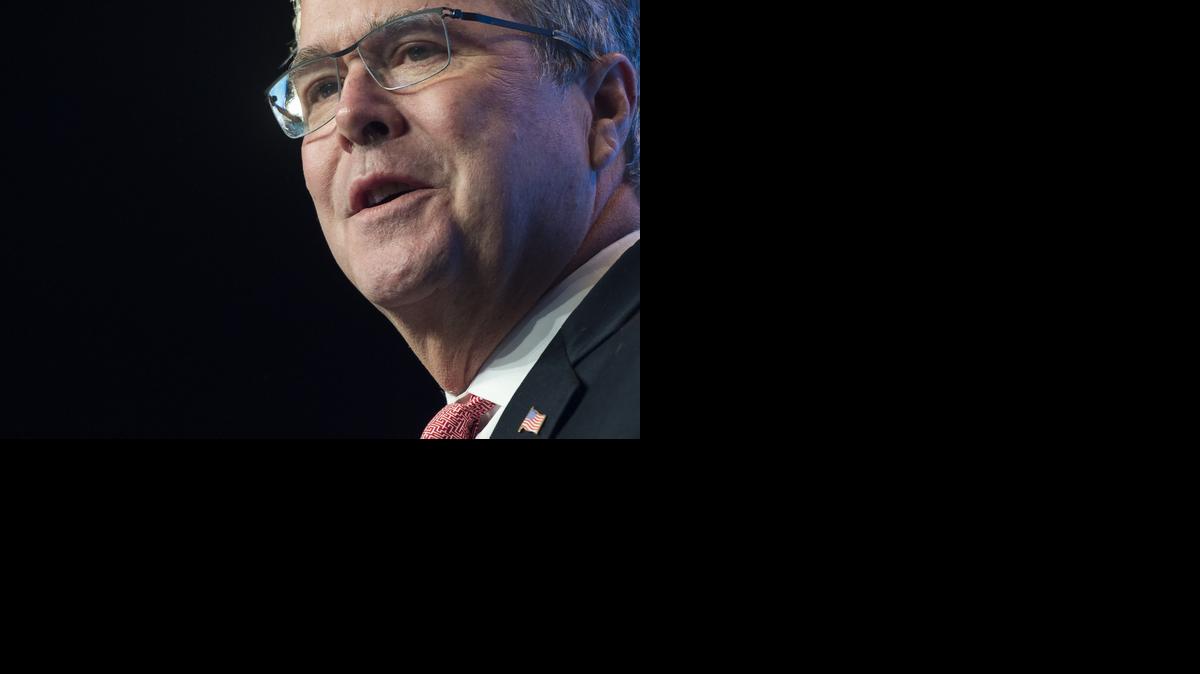 
FUNDRAISER: Former Florida Republican Governor Jeb Bush prior to speaking at the 2014 National Summit on Education Reform in Washington, DC. Bush announced Tuesday on Facebook that he is launching a leadership Political Action Committee (PAC) called “Right to Rise” as he explores the possibility of running for president in 2016.
