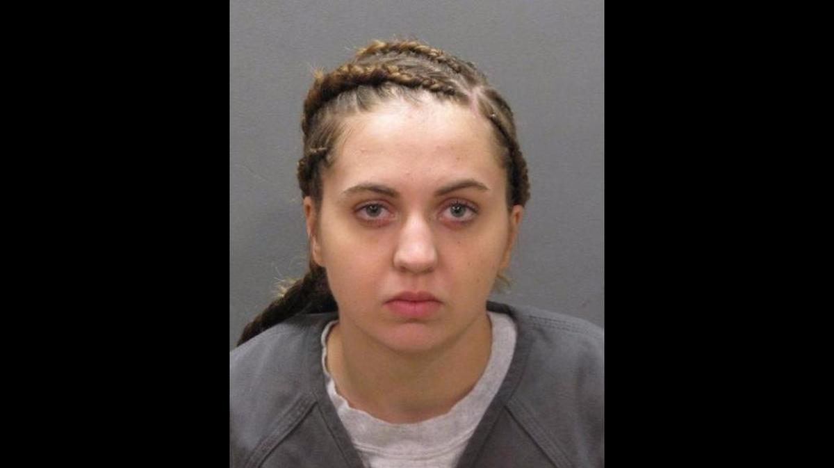 Kristen Freese, 19, was arrested by the Jacksonville Sheriff's Office and charged with armed robbery.