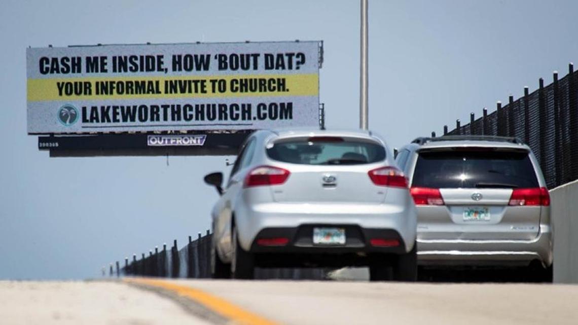 Ira Peskowitz, the father of Danielle Bregoli, the “Cash Me Outside” girl, was furious over a billboard for Lake Worth’s Believer’s Victory Church using his daughter’s catchphrase.