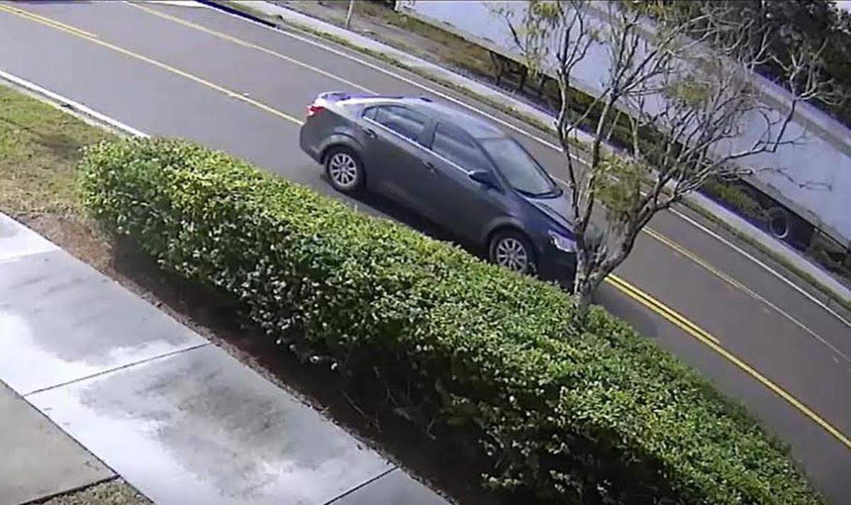 Officials say this vehicle was seen in surveillance footage shortly before and after a man was found dead in a Polk City home and are looking for information on the vehicle's owner or driver.
