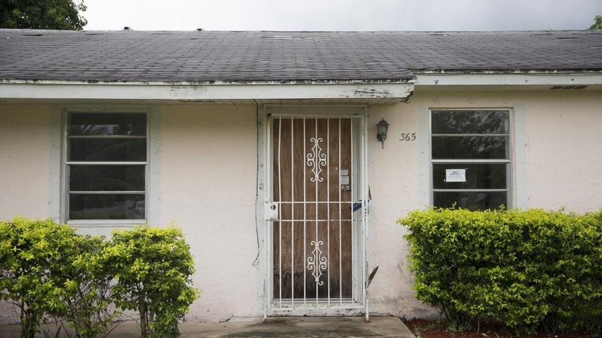 
A foreclosed home on Southwest 190th Place in Homestead.
