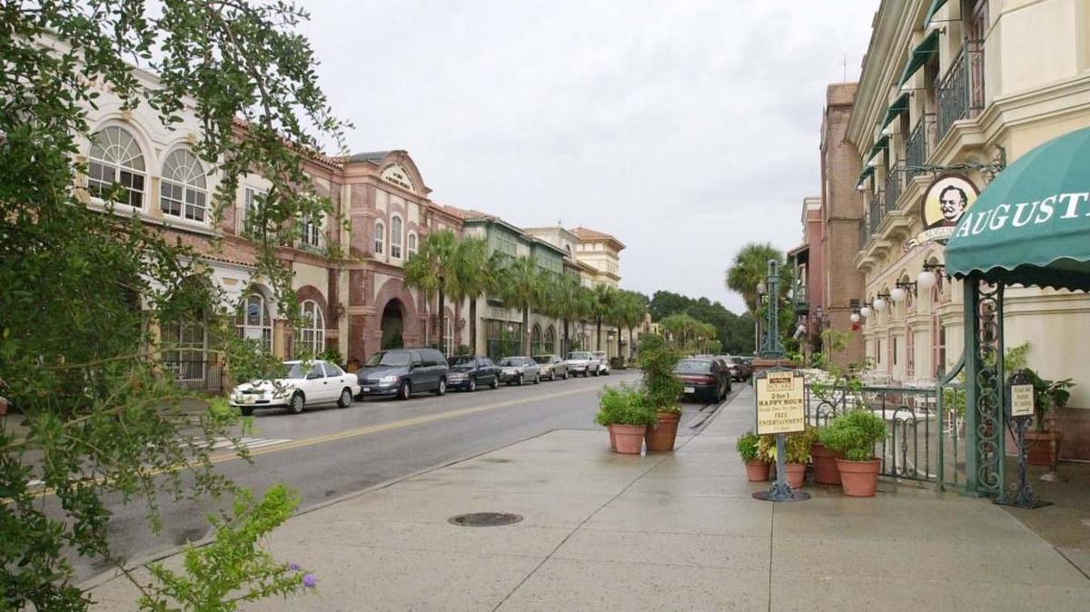 The downtown area of The Villages.
