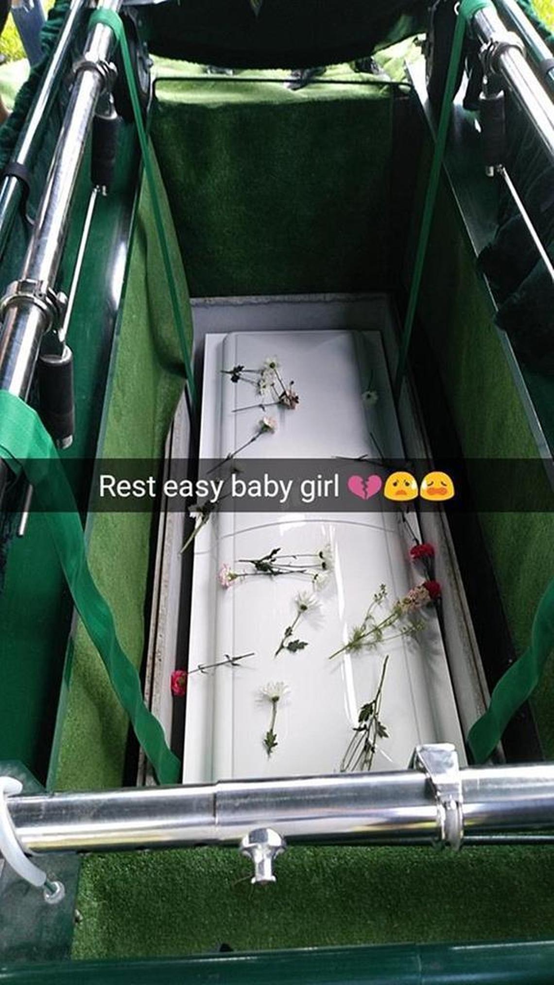 Mazzelyn Marsh posted photos on her Facebook page of her best friend’s funeral. Giulianna Ramos Bermudez killed herself on June 30, becoming the third foster girl in Florida to do so in a year.