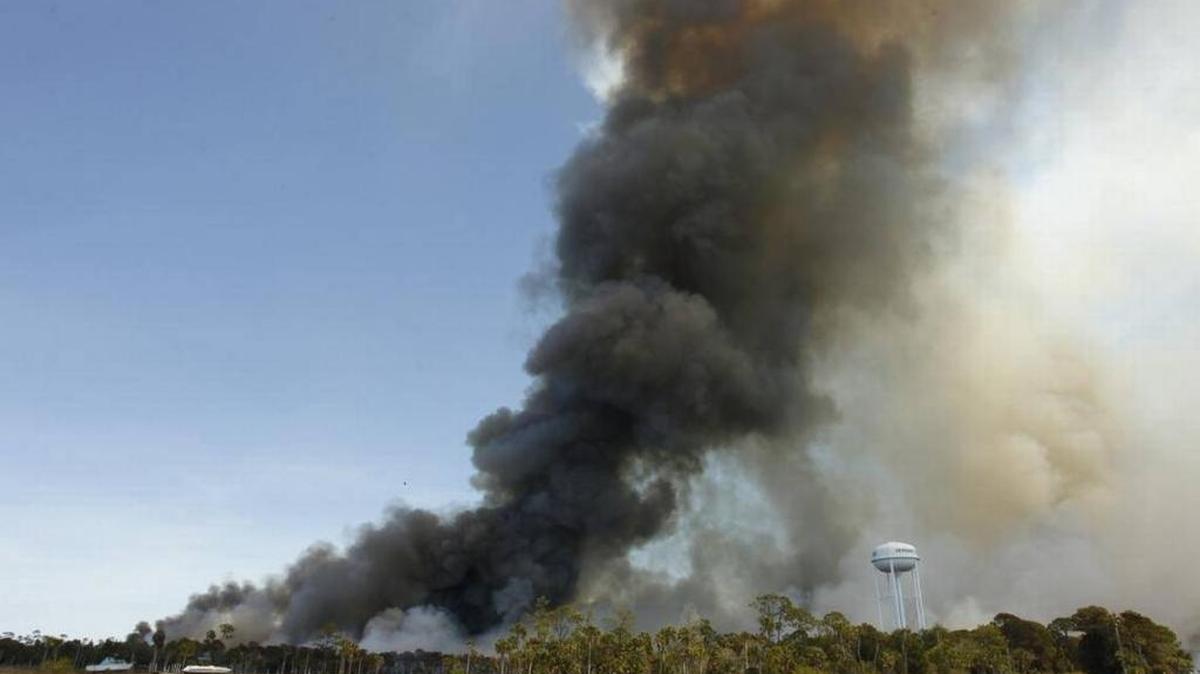 In April, firefighters battled a blaze in Hernando County. Gov. Rick Scott declared a state of emergency in response to wildfires across the state.